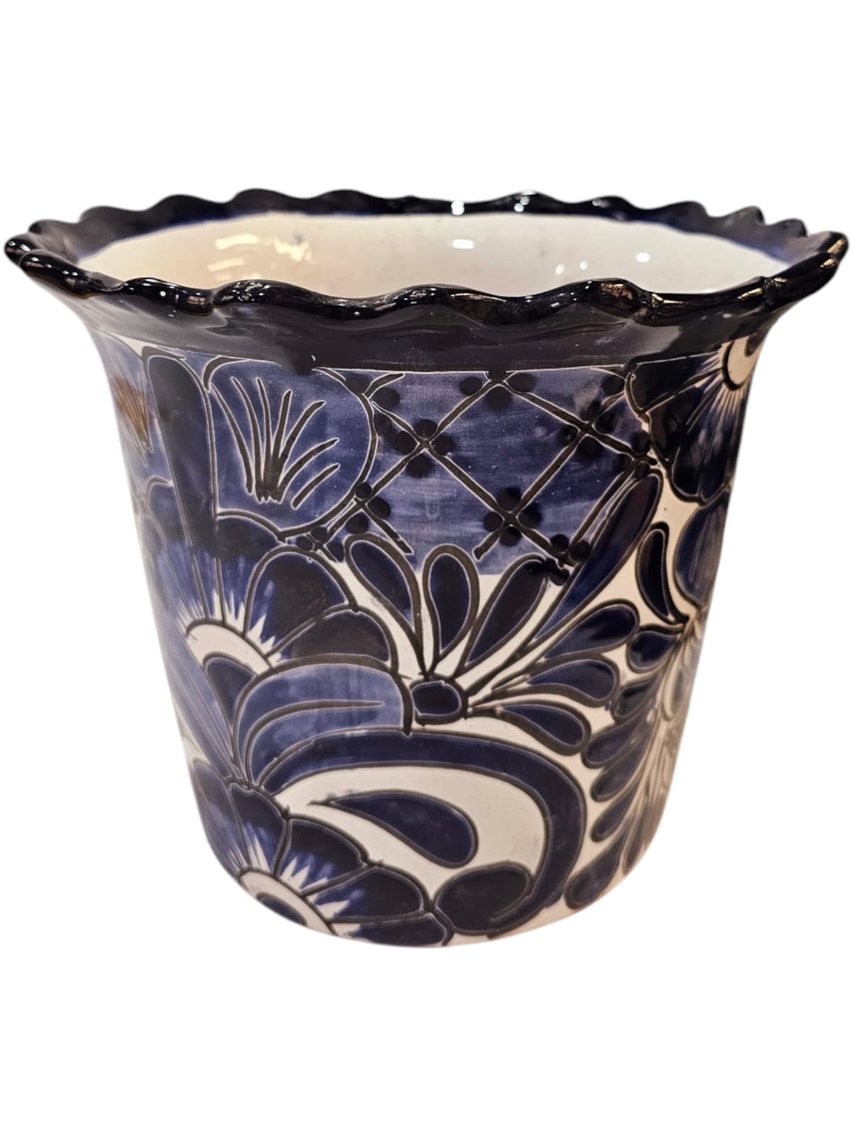 Azul y Blanco Para Jardinería